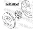 FEBEST Nboj kola FBS 1482-REXF, 1482-REXF