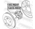 FEBEST Nboj kola FBS 1482G-REXF, 1482G-REXF