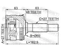 FEBEST Kloub hnacho hdele, sada FBS 1610-801A48, 1610-801A48