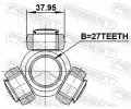 FEBEST Tripod hnacího hřídele FBS 1616-221, 1616-221