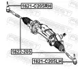 FEBEST Axiln kloub pnho thla zen FBS 1622-205, 1622-205