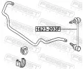 FEBEST Ty / vzpra stabiliztoru FBS 1623-203F, 1623-203F