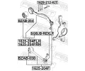 FEBEST Rameno zaven kol FBS 1625-204F, 1625-204F