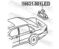 FEBEST Osvtlen SPZ FBS 16631-001LED, 16631-001LED