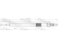 FEBEST Žhavicí svíčka FBS 16642-009, 16642-009