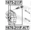 FEBEST Sada na opravu brzdového třmenu FBS 1676-211F-KIT, 1676-211F-KIT