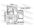 FEBEST Kloub hnacho hdele, sada FBS 1710-A7, 1710-A7