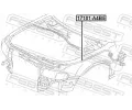 FEBEST Lanko pro otevrn kapoty motoru FBS 17101-A4B5, 17101-A4B5