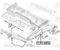 FEBEST Lanko pro otevrn kapoty motoru FBS 17101-A8D2, 17101-A8D2