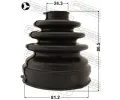 FEBEST Sada manety hnacho hdele FBS 1715-A6T, 1715-A6T