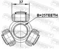 FEBEST Tripod hnacho hdele FBS 1816-MOVA, 1816-MOVA