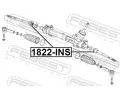 FEBEST Axiln kloub pnho thla zen FBS 1822-INS, 1822-INS