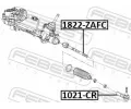 FEBEST Axiln kloub pnho thla zen FBS 1822-ZAFC, 1822-ZAFC