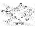 FEBEST roub pro opravu odklonu kola FBS 1829-001, 1829-001