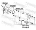 FEBEST Vodic ep brzdovho tmenu FBS 1874-ASJF-KIT, 1874-ASJF-KIT