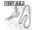 FEBEST Napínací kladka drážkového klínového řemenu FBS 1887-ASJ, 1887-ASJ