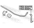 FEBEST Ty / vzpra stabiliztoru FBS 1923-E84FL, 1923-E84FL