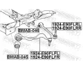 FEBEST Rameno zaven kol FBS 1924-E90FLRL, 1924-E90FLRL