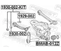 FEBEST Sada roub na korekci odklonu kola FBS 1929-002-KIT, 1929-002-KIT