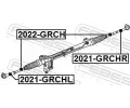 FEBEST Axiln kloub pnho thla zen FBS 2022-GRCH, 2022-GRCH