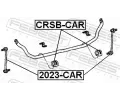 FEBEST Ty / vzpra stabiliztoru FBS 2023-CAR, 2023-CAR