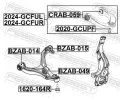 FEBEST Rameno zaven kol FBS 2024-GCFUL, 2024-GCFUL