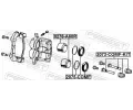 FEBEST Manžeta - vodítko brzdového třmenu FBS 2073-COMF-KIT, 2073-COMF-KIT