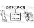 FEBEST Vodic ep brzdovho tmenu FBS 2074-JLF-KIT, 2074-JLF-KIT