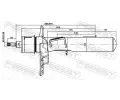 FEBEST Tlumi provn FBS 21110-007F-KIT, 21110-007F-KIT