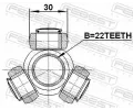 FEBEST Tripod hnacho hdele FBS 2116-CAK, 2116-CAK