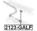 FEBEST Tyč / vzpěra stabilizátoru FBS 2123-GALF, 2123-GALF