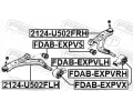 FEBEST Rameno zaven kol FBS 2124-U502FLH, 2124-U502FLH