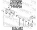 FEBEST Brzdov tmen FBS 2177-TT9FWDRR, 2177-TT9FWDRR