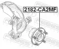 FEBEST Nboj kola FBS 2182-CA2MF, 2182-CA2MF
