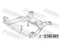 FEBEST Upevovac epy pnho zvsnho ramena FBS 2198-001, 2198-001