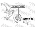 FEBEST Upevovac epy pnho zvsnho ramena FBS 2198-008, 2198-008