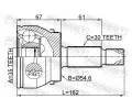 FEBEST Kloub hnacho hdele, sada FBS 2210-MQ4F, 2210-MQ4F