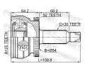 FEBEST Kloub hnacho hdele, sada FBS 2210-XM12A52, 2210-XM12A52