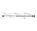 FEBEST Pneumatick vzpra kapoty motoru FBS 22117-008, 22117-008