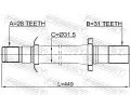 FEBEST Hnac hdel FBS 2212-MQ4RH, 2212-MQ4RH