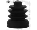 FEBEST Maneta hnacho hdele FBS 2215-SORR, 2215-SORR