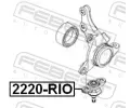 FEBEST ep ramene FBS 2220-RIO, 2220-RIO