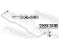 FEBEST Ty / vzpra stabiliztoru FBS 2223-SHR, 2223-SHR