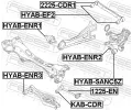 FEBEST Rameno zaven kol FBS 2225-CDR1, 2225-CDR1