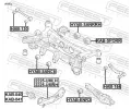 FEBEST Rameno zaven kol FBS 2225-UMRH, 2225-UMRH