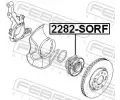 FEBEST Nboj kola FBS 2282-SORF, 2282-SORF