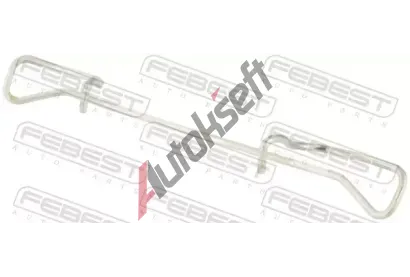 FEBEST Pru�ina oblo�en� kotou�ov� brzdy FBS 2303-001, 2303-001