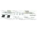 Sada psluenstv parkovacch brzdovch elist FEBEST ‐ FBS 2304-2H0R-KIT
