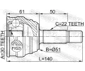 FEBEST Kloub hnacho hdele, sada FBS 2310-011, 2310-011