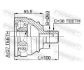 FEBEST Kloub hnacho hdele, sada FBS 2310-028, 2310-028
